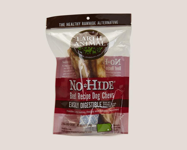 Earth Animal Beef No-Hide Wholesome Chews Dog Treats