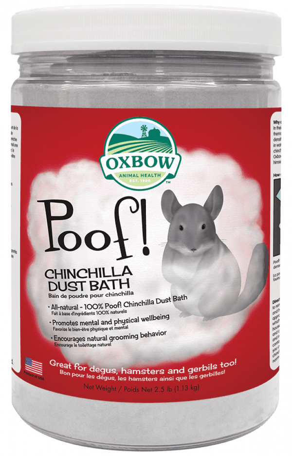 Oxbow Poof Chinchilla Dust Bath