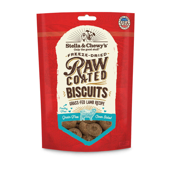 Stella & Chewy's Grass-Fed Lamb Raw Coated Dog Treats