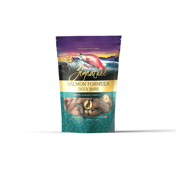 Zignature Ziggy Bars Salmon Formula Dog Treats