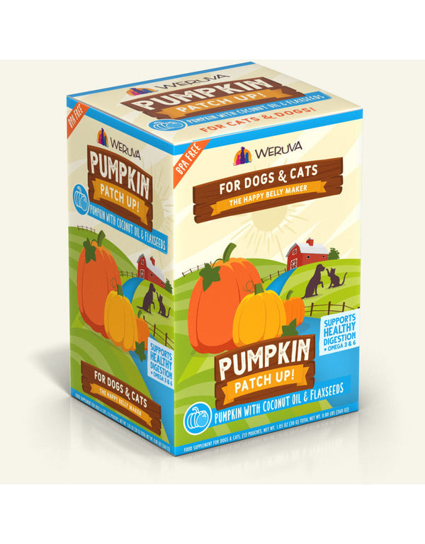 Weruva Pumpkin Patch Up! Pouch | Pumpkin W/ Coconut Oil & Flaxseeds