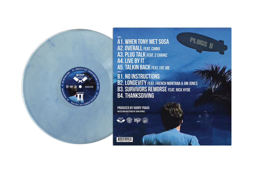 Benny the & Harry Fraud - The Plugs I Met 2 (Sky Blue Vinyl LP)