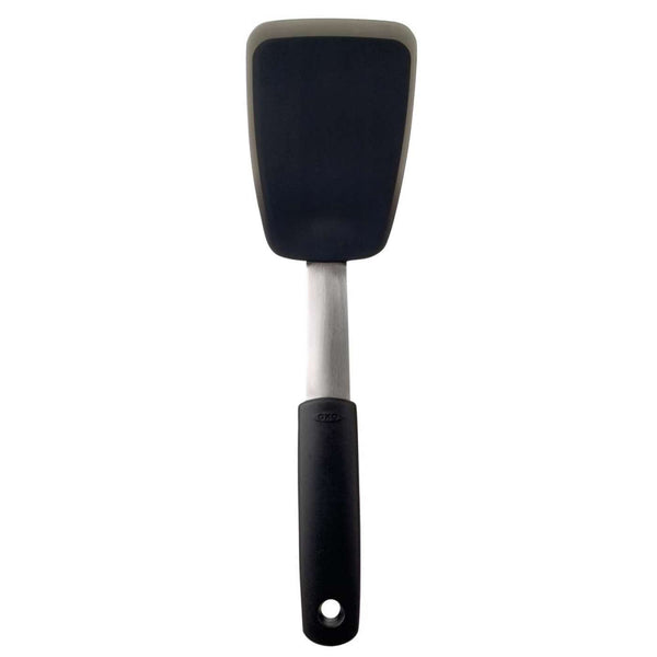 OXO 1050062 Good Grips 13 Stainless Steel Flexible Solid Spatula / Turner