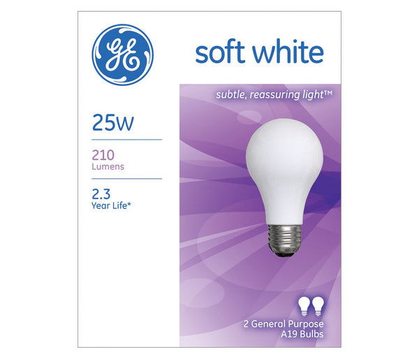 GE Classic 15-Watt EQ A15 Soft White Medium Base (e-26) Dimmable  Incandescent Light Bulb (2-Pack) at