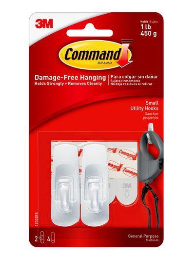 Command Wire Hooks, General Purpose, Small, Multi-Pack