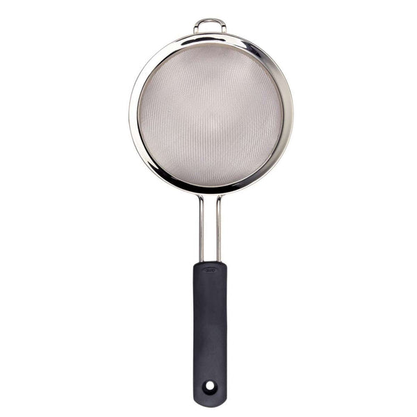 Rösle Fine-Mesh Kitchen Strainer with Round Handle, 7.9