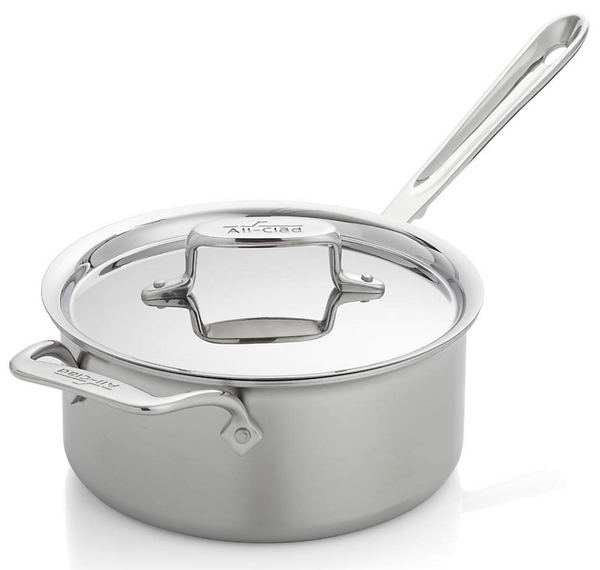 All-Clad D5 Brushed 5-ply Stainless-Steel 3-Qt Sauté Pan No Lid