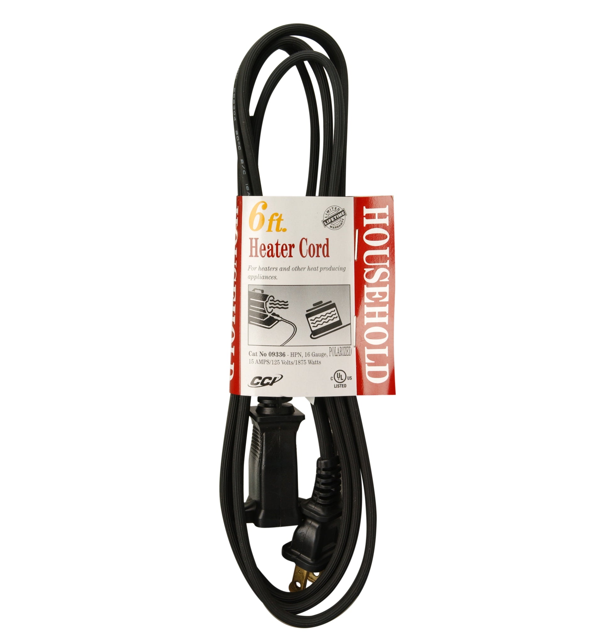 Heater Extension Cord 6' S. Feldman Housewares