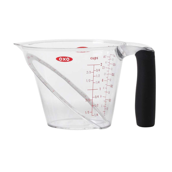 Harold Import 13211BLK Multi-Purpose Mini Measuring Glass, 1 oz, Black