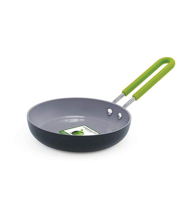 joie eggy Mini Fry Pan Stainless Steel Non-stick Frying Pan for Eggs and  Dumplings Oil Spout Spatula Cookware Pans Kitchen