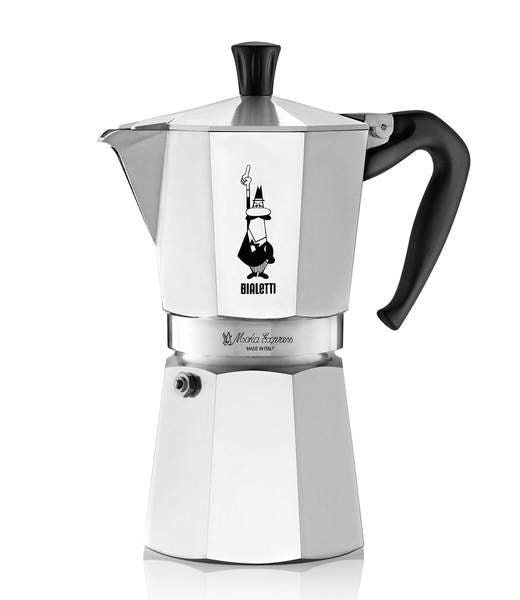 Bialetti 06969 Venus Stainless Steel Stovetop Coffee Maker, 6-Cup, Silver