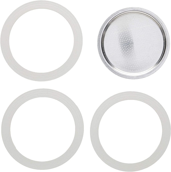 Bialetti Replacement Gasket and Filter Plate for Moka Pots – Teravan