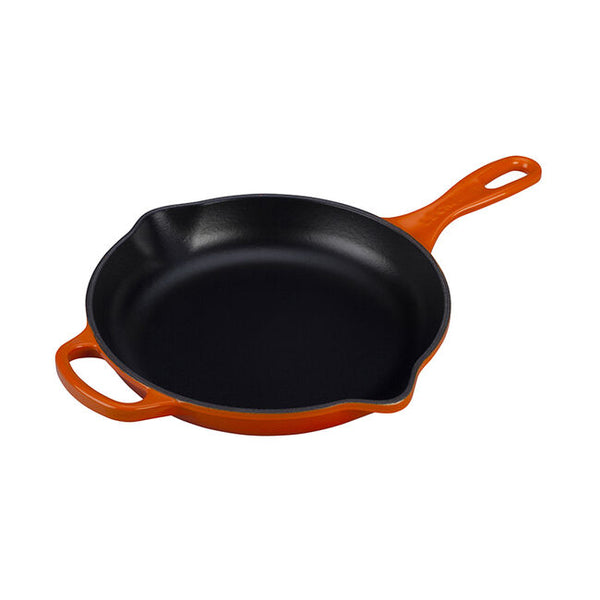 Le Creuset Signature Square Skillet Grill in Oyster