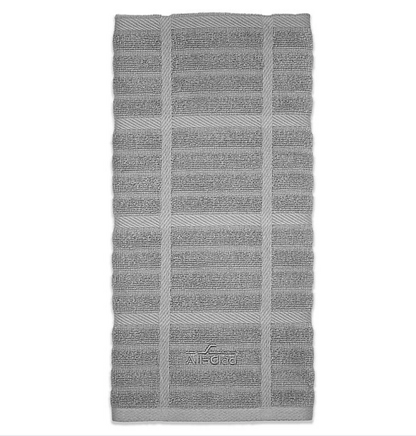 All-Clad Stripe Dual Sided Woven Kitchen Towel, Set of 3 - Chili
