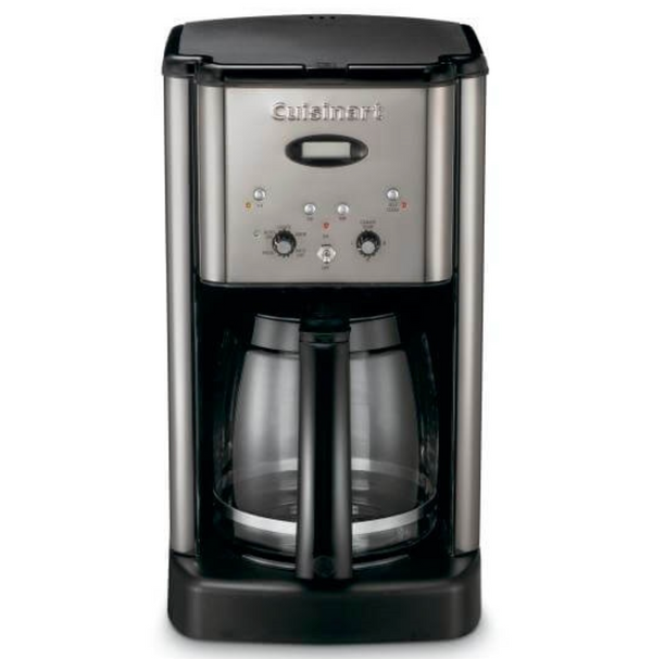 Farberware FCP412 12-Cup Percolator, Black/Silver