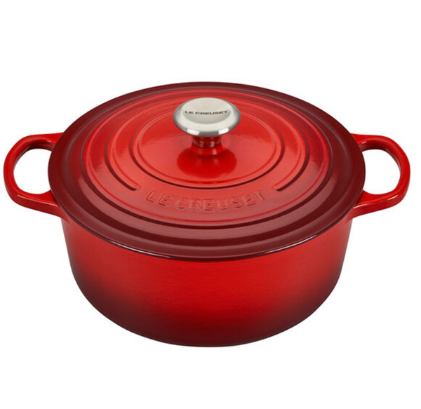 Le Creuset Signature Cast Iron 5.5-Quart Deep Teal Round Dutch Oven