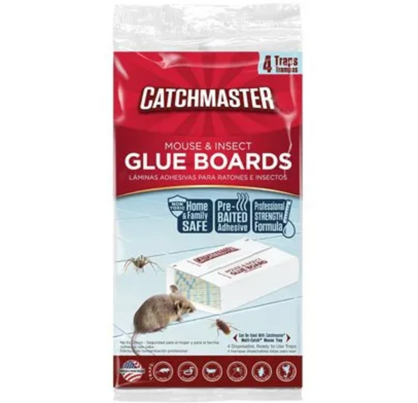 Catchmaster Wooden Mouse Trap (Pack of 2)