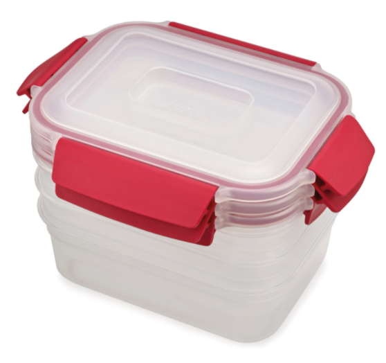 Lock & Lock Easy Essentials 186-Oz. Rectangular Food Storage Container