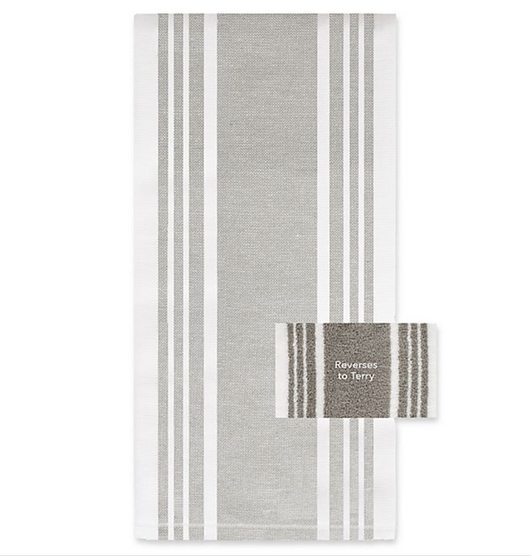 All-Clad Antimicrobial Kitchen Towel, Solid Pewter