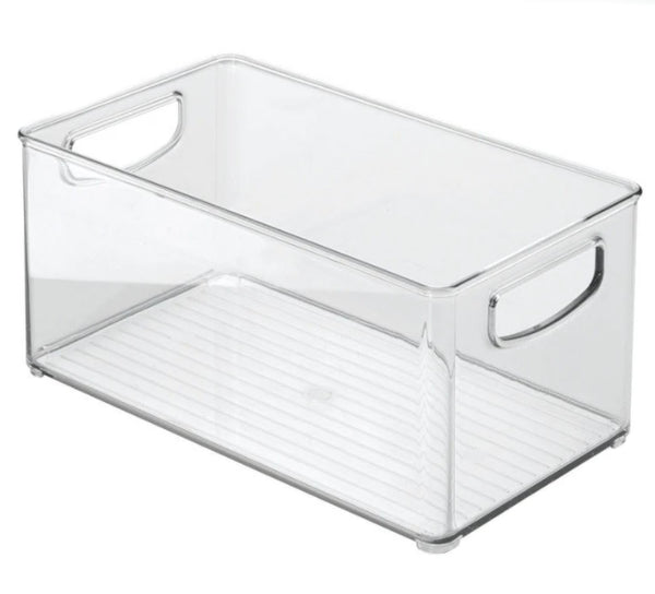 Kitchen Storage Bin with Handles 14 x 8 x 3.5