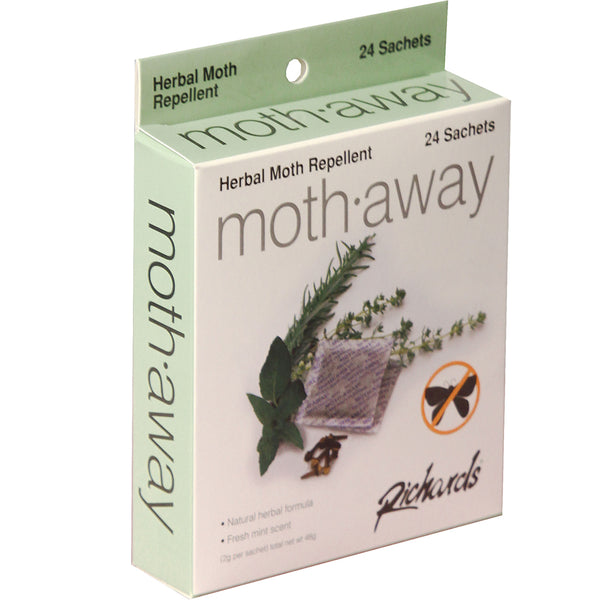 Jumbo Moth-Away Repellent Sachets Pack of 6