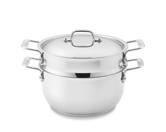 All-clad D5 6 qt SS stock pot w/lid & D5 4 qt Sauce pan w/lid – Capital  Cookware