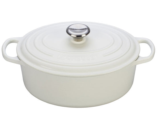 Le Creuset 2.75 qt. Shallow Round Dutch Oven ,White