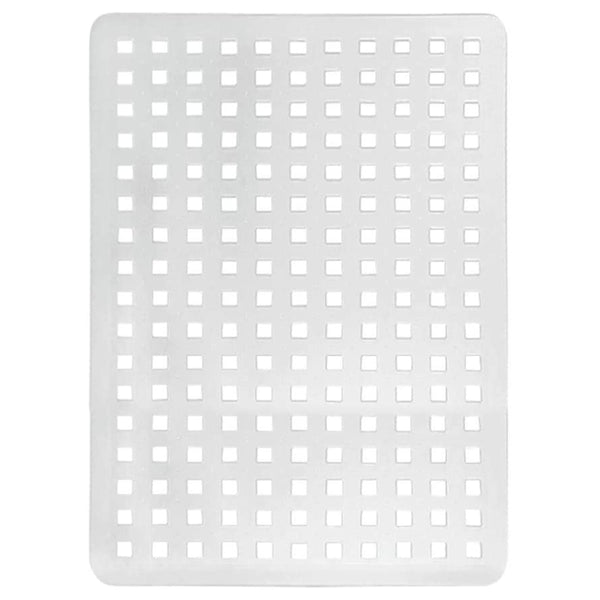 Rubbermaid 1G1606 12.8 Wide Single Basin Sink Mat - White