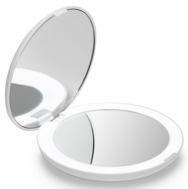 Fancii 7X LED Lighted Magnifying Makeup Mirror with Strong Suction - 6.5 Wide