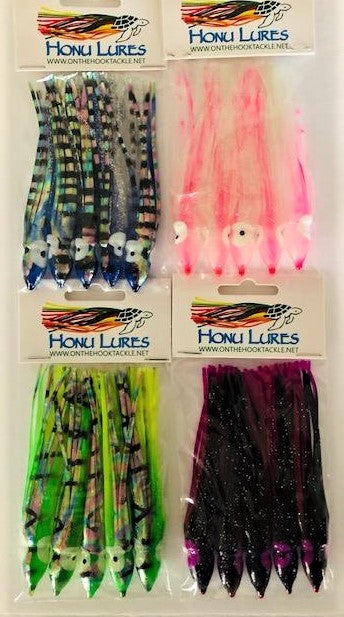 Honu Predator Saltwater Trolling Replacement Skirts – ON THE HOOK