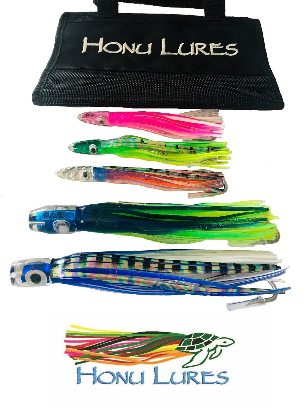 5pc High Speed Metal Jet Head Trolling Lure Set – ON THE HOOK