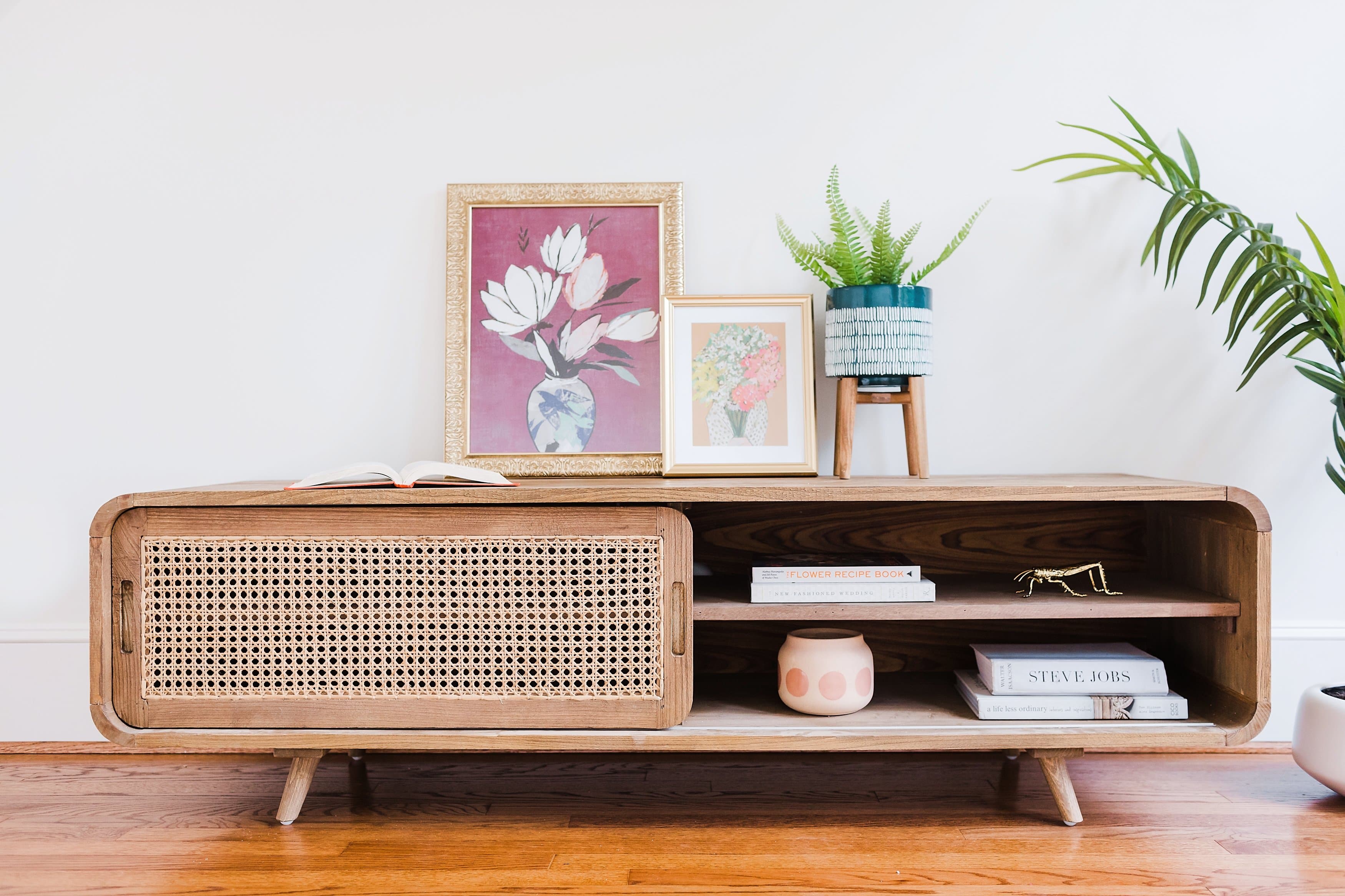 Mombasa Mid Century Modern Tv Stand Midcentury Tv Cabinet