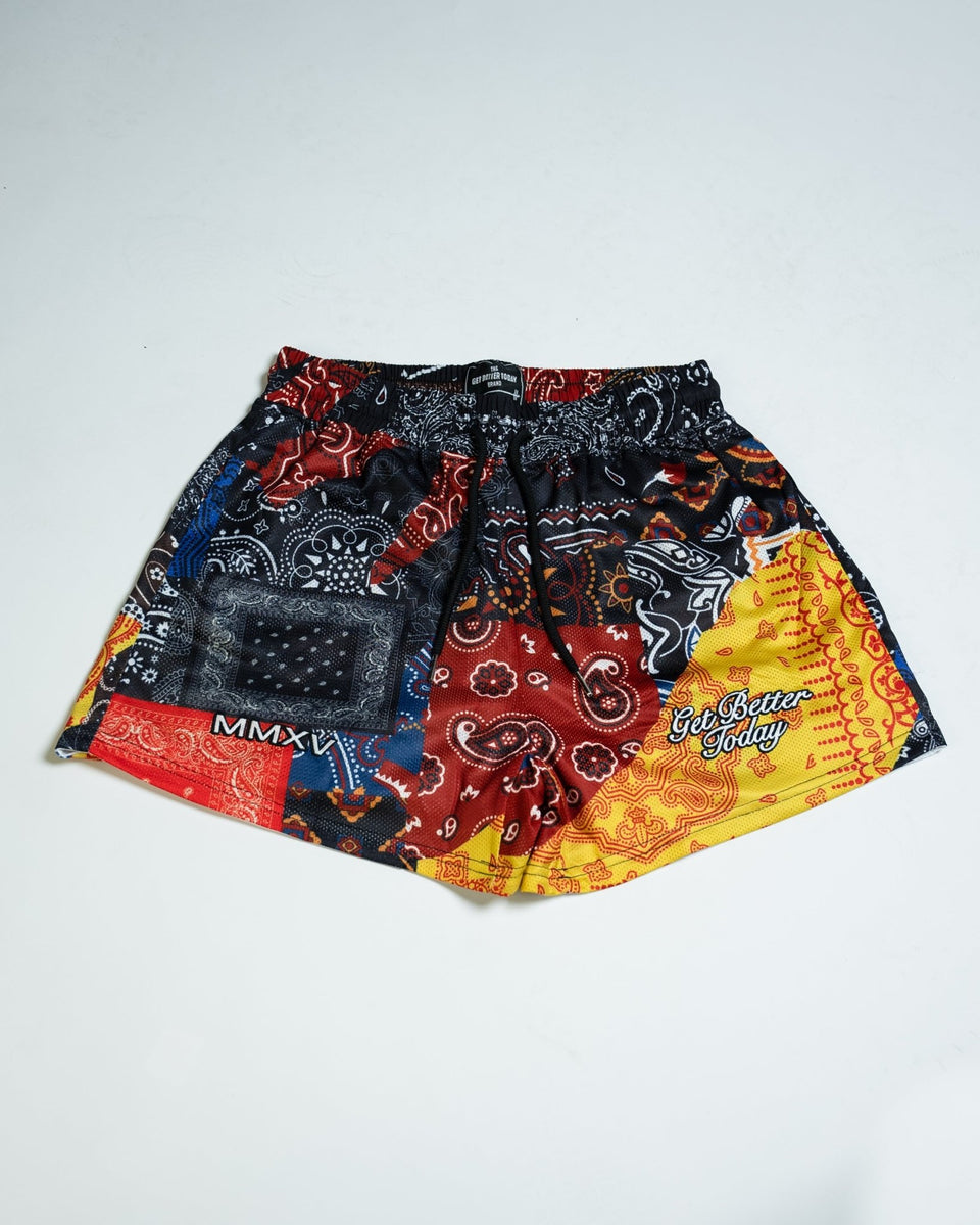 F.C.R.B. BANDANA COMFORTABLE SHORTS