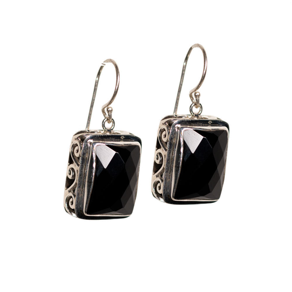 Black Onyx Earrings Sterling Silver | Beksan Designs | Reviews on Judge.me