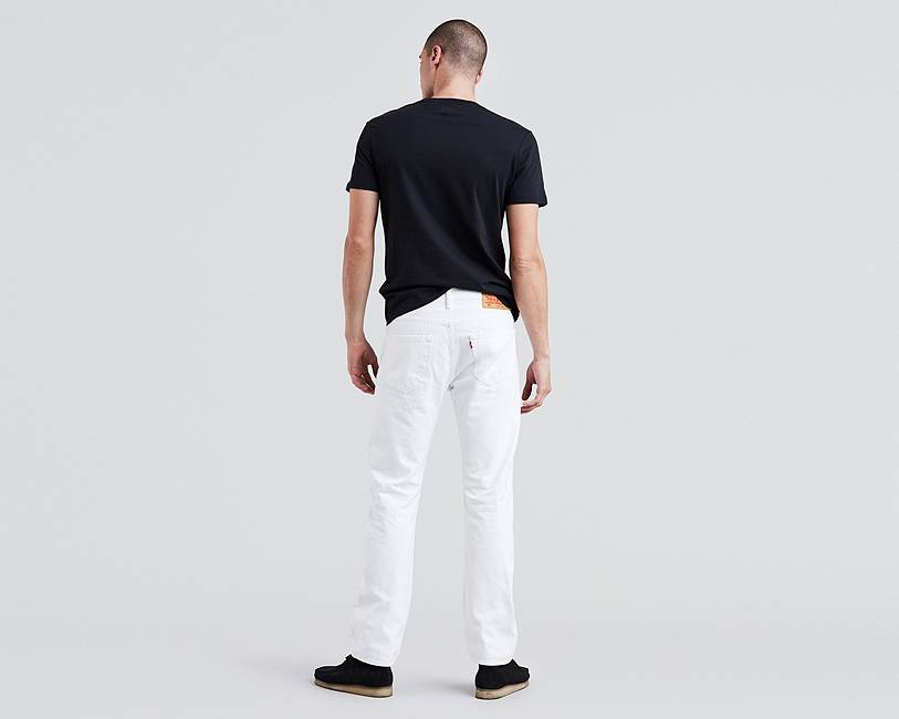 levis 501 optic white