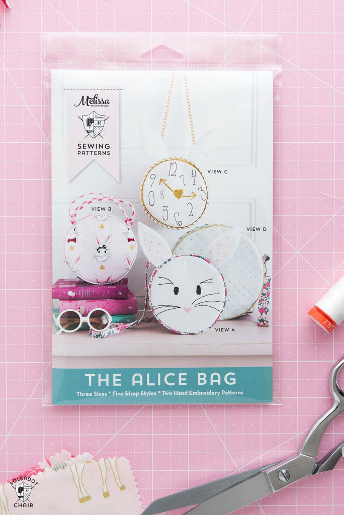 Alice Bag, A Circle Handbag Sewing Pattern | Digital PDF Pattern