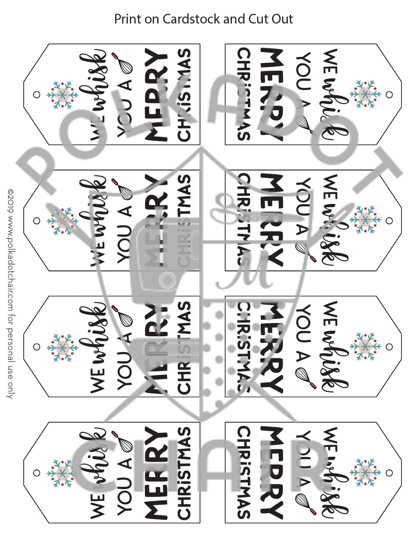 184 Free Printable Blank Gift Tags For DIY Recipes, Presents & Gift Bags