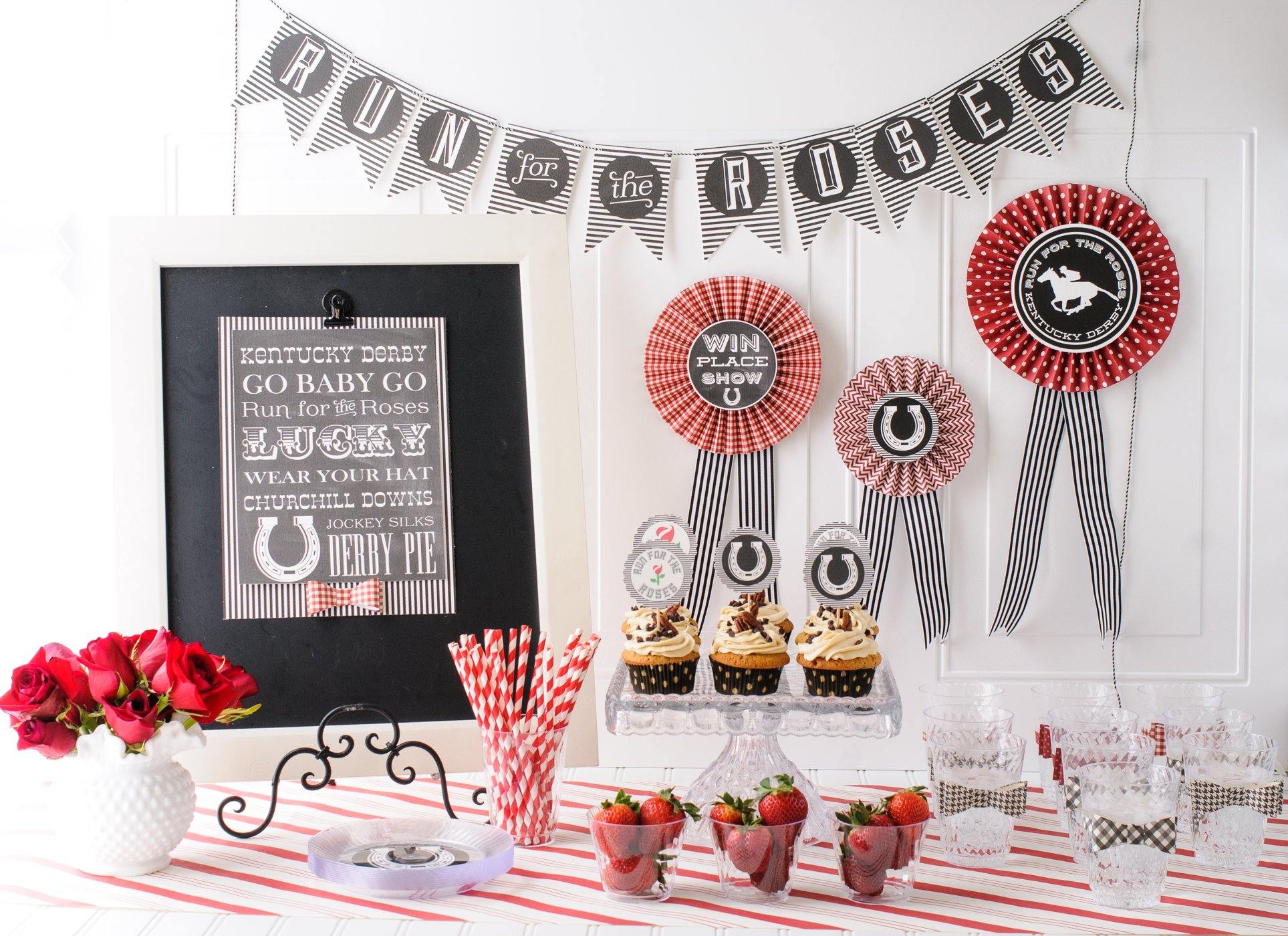 Kentucky Derby Party Ideas and Free Printables