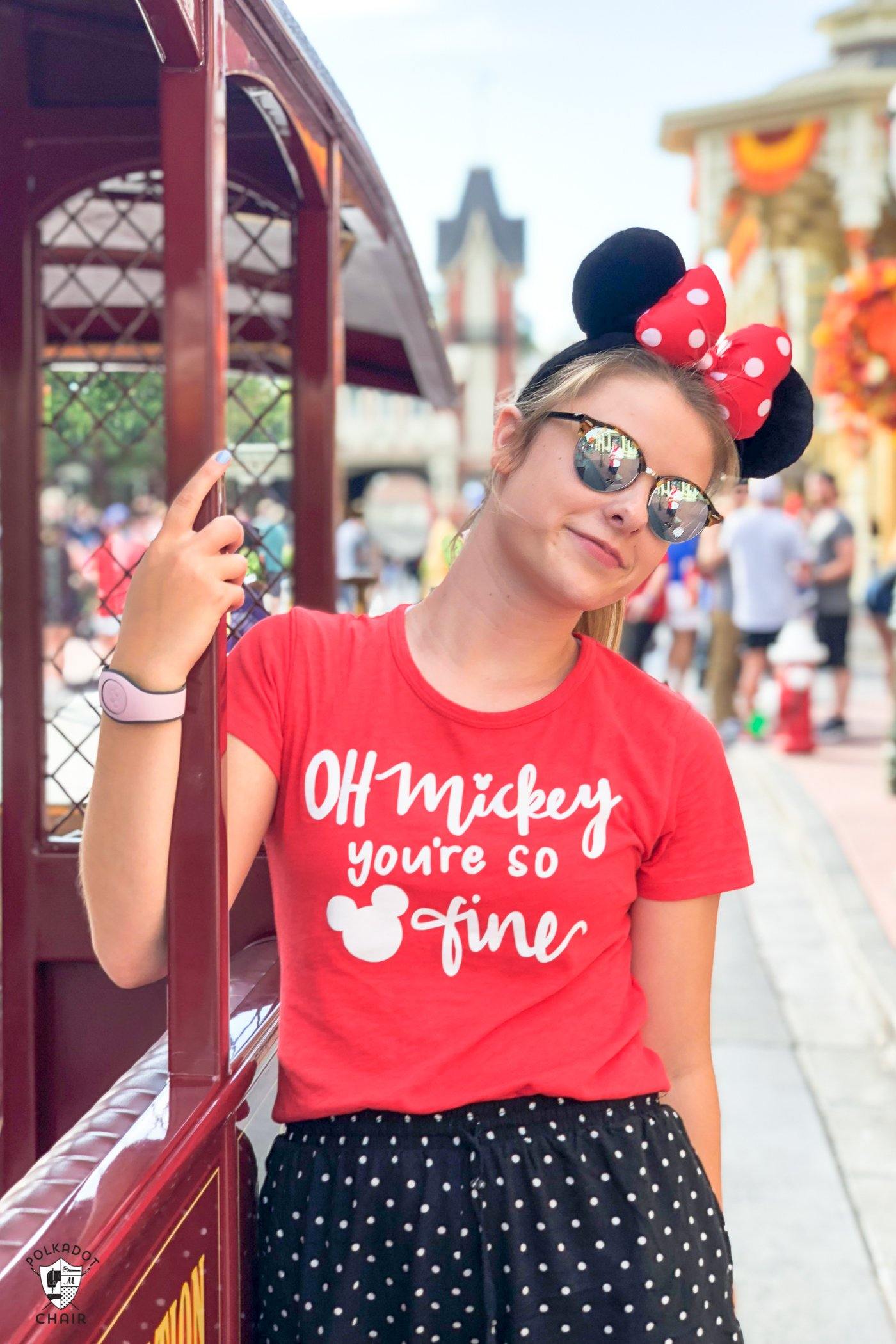 How to Make Disney Shirts & Free Cricut SVG Files - The Polka Dot Chair