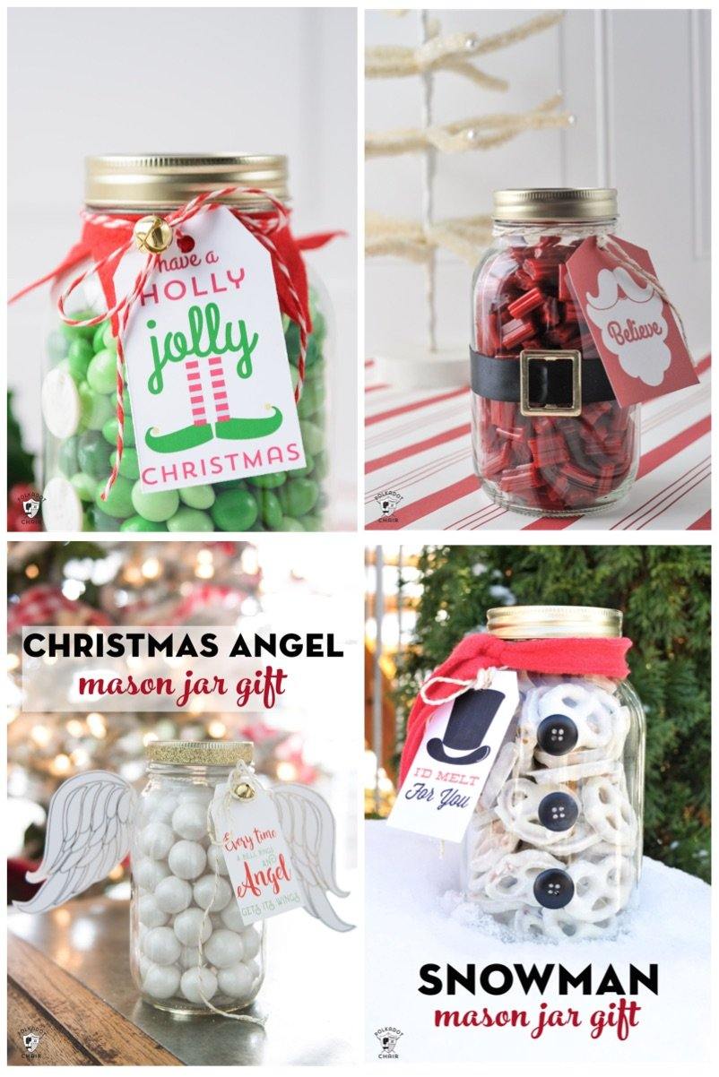 The Best Elf Mason Jar Christmas Gift Idea You Can Easily Make