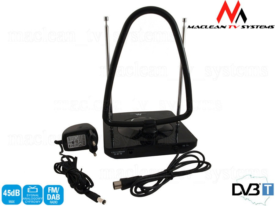 Antenna TV portatile Digital Hd Hdtv Freeview Antenna Esterna Indoor