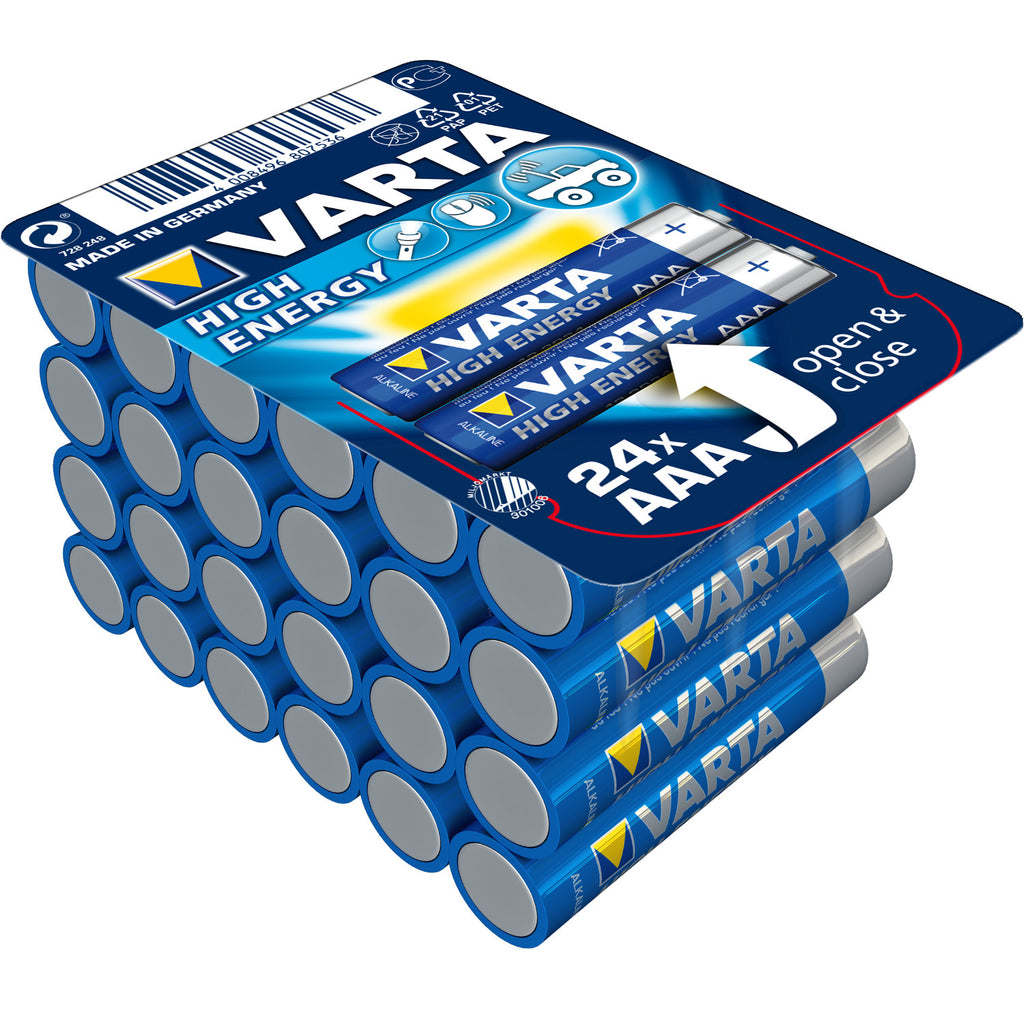 4x Batteries AAA Varta Superlife (Blister), haute qualité – Euroelectronics  EU