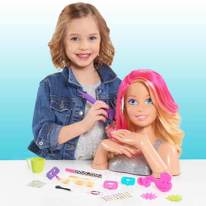 barbie flip and reveal styling head