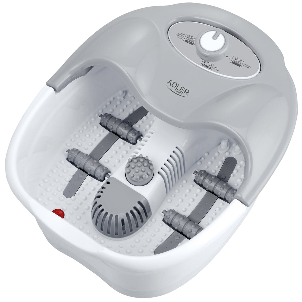 Mesko MS-2152 Masajeador de Pies con Agua, Masaje de Burbujas y por  vibración, Control de Temperatura por Infrarrojos, Cepillos  Intercambiables, 70W