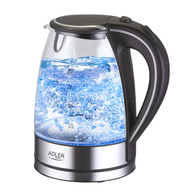 Adler AD1246 Hervidor de Agua Eléctrico Cristal 1,8 Litros