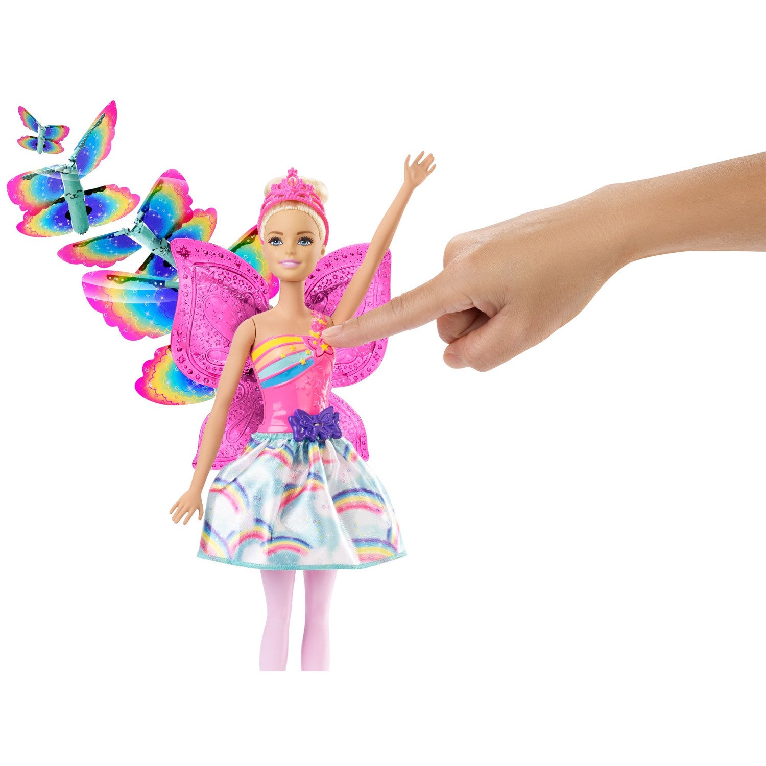 barbie flying butterfly doll