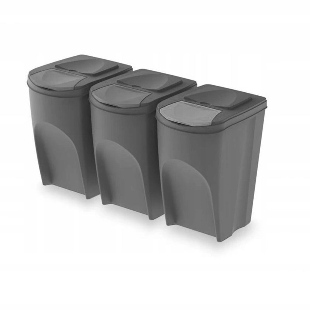 Prosperplast Sortibox 4x 35L Set of Sorting Recycling Bins - Grey –  Euroelectronics EU