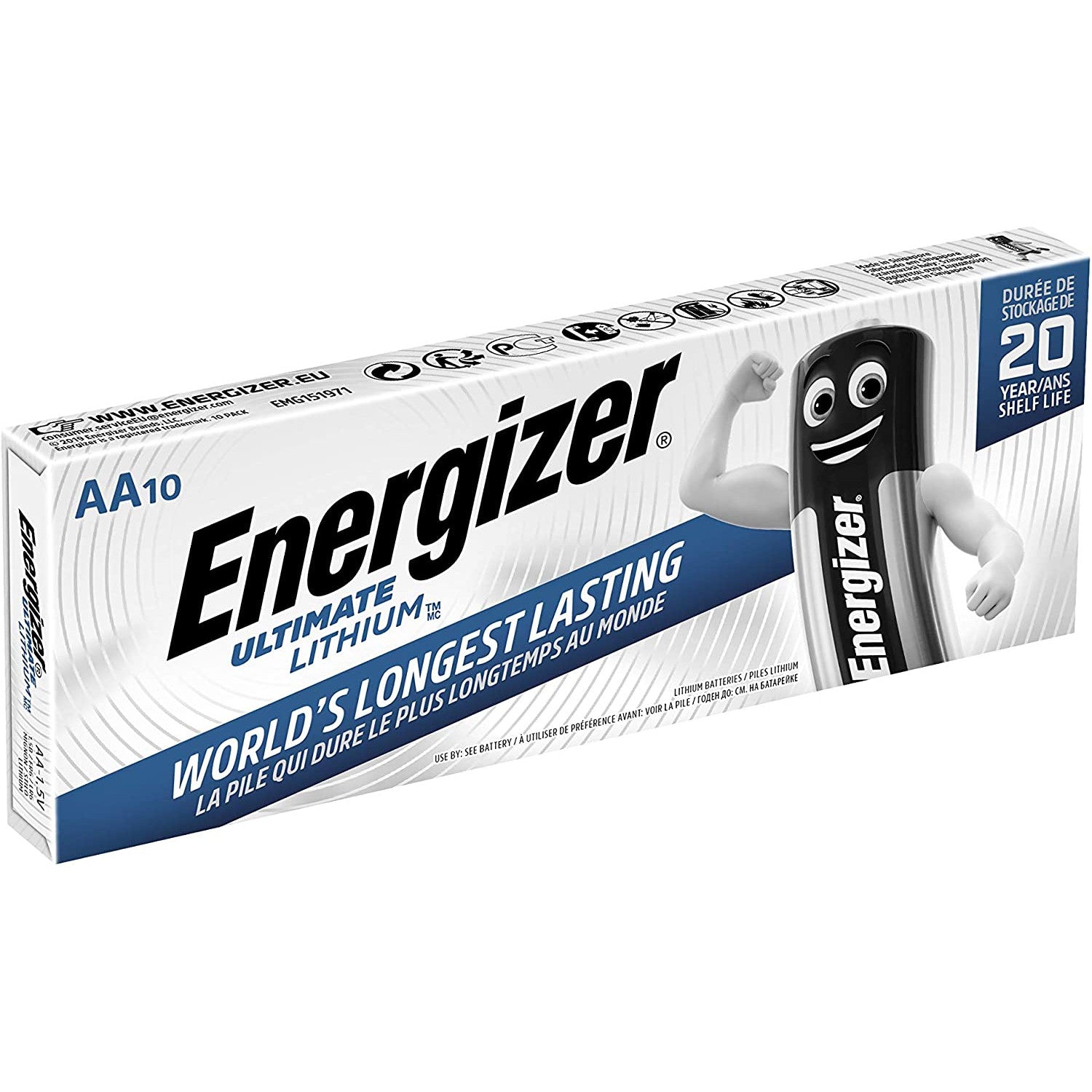 ENERGIZER Pack 2 pilas Energizer de Litio ULTIMATE Lithium L91, AA. La  Máxima Duración y Rendimiento