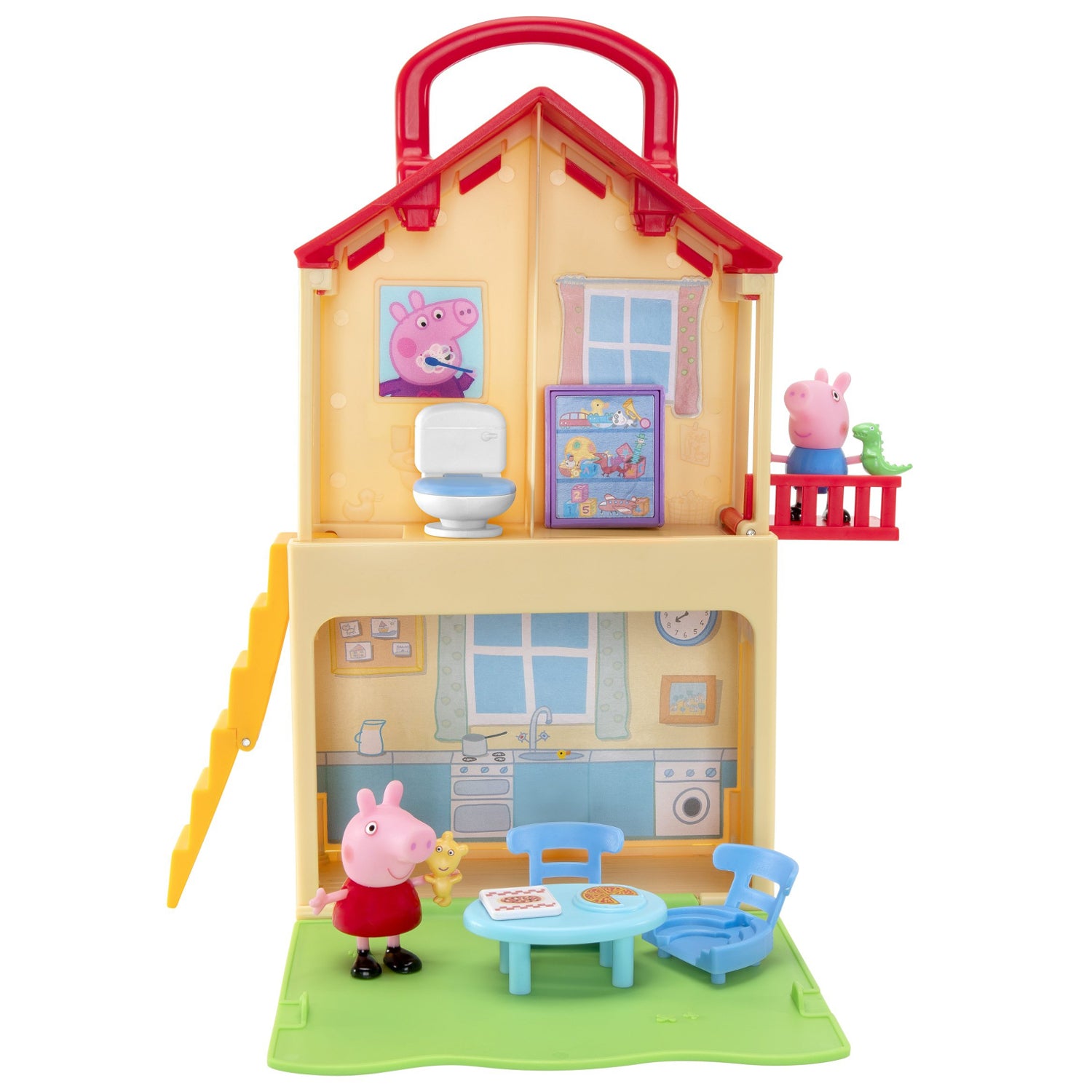 Maison Pliante Peppa Pig Avec Figurine Valise Portable Euroelectronics Eu