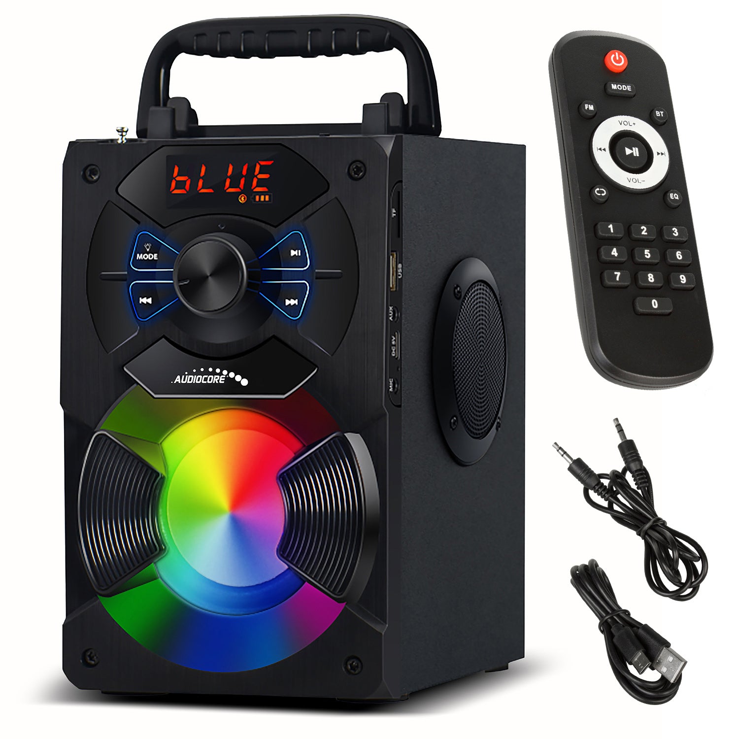 Audiocore AC9720 Autoradio (Radio Bluetooth-Multicolor-Technologie